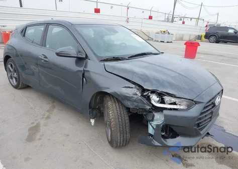 2020 Hyundai Veloster 2.0 z USA, uszkodzony, nr VIN KMHTG6AF1LU031894